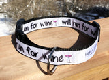 Will Run for Wine - Finn & Lucy Premium Pet Gear