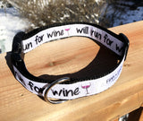 Will Run for Wine - Finn & Lucy Premium Pet Gear